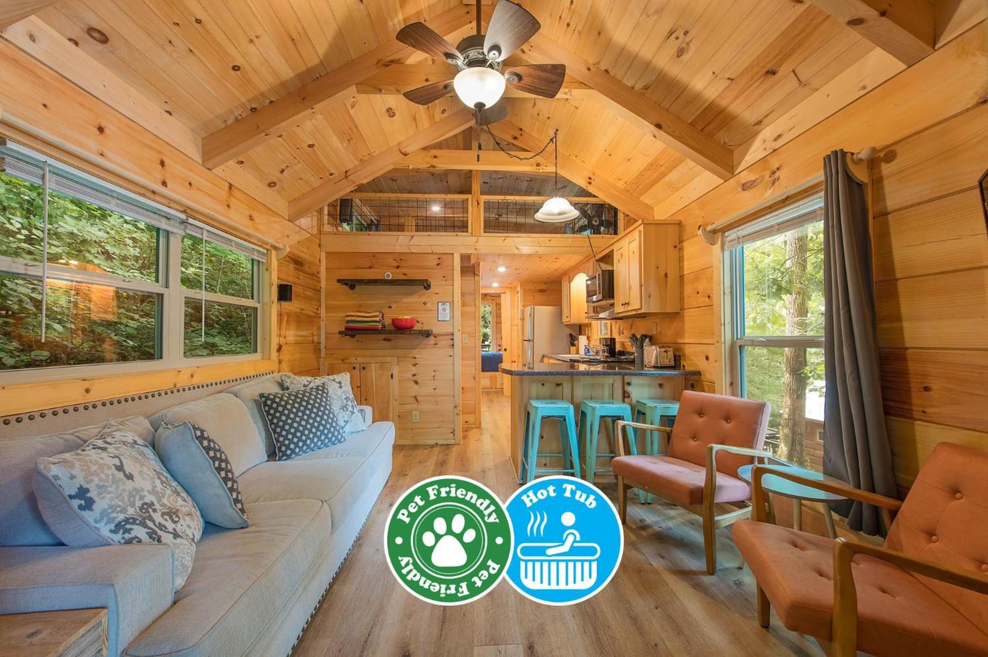 Ryon Tiny Home Cabin City-Side Rustic Retreat تشاتانوغا المظهر الخارجي الصورة